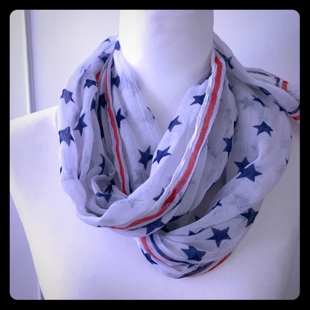 Patriotic Scarf Multi-Function